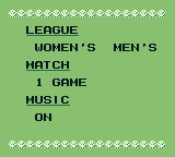 Malibu Beach Volleyball screenshot 5 for GameBoy